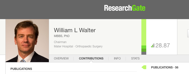 Full list of publications by Professor Bill Walter